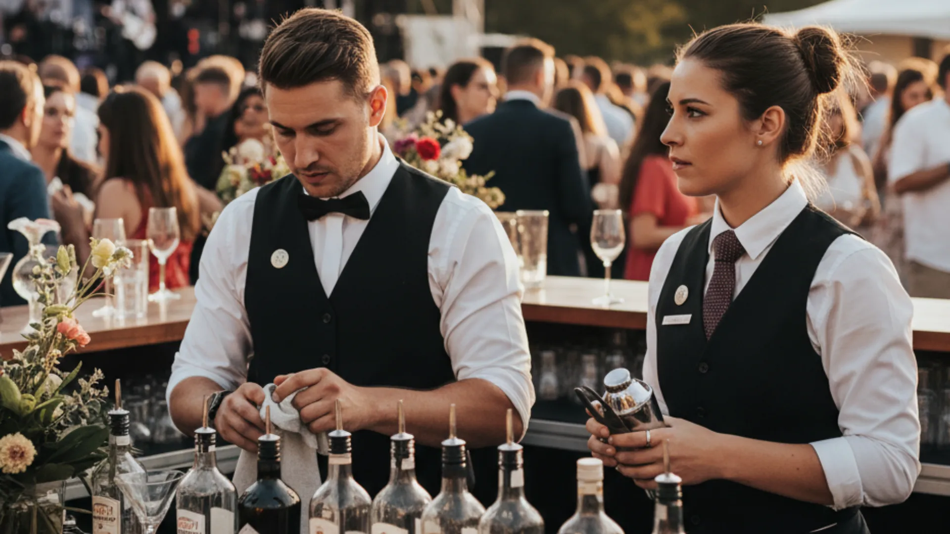Barman v meste Košice